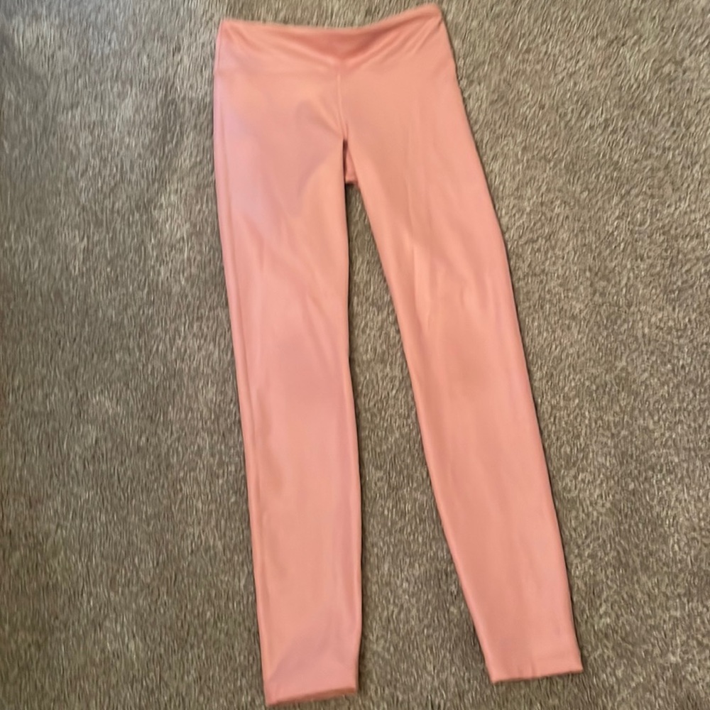 Athleta pink girls leggings